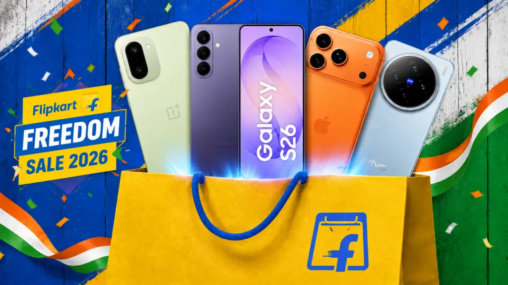 Flipkart Freedom Sale 2026 cuts iPhone 17, Samsung Galaxy S25 prices