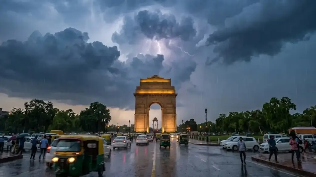 Delhi crosses August rain average in first eight days