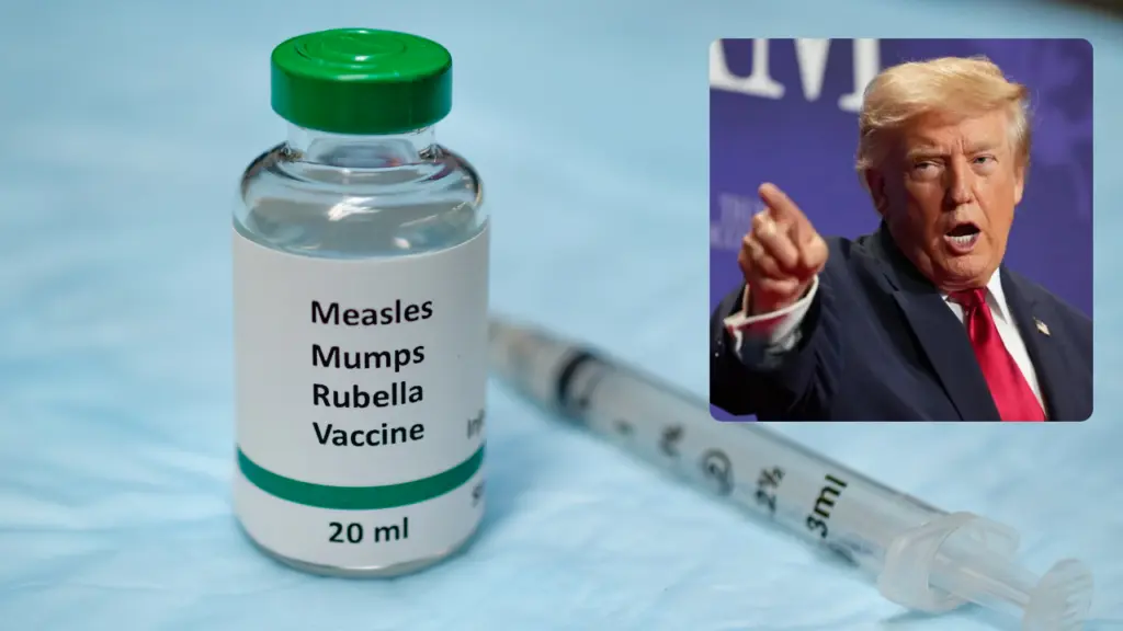 Trump signs order to split MMR vaccine, doctors warn