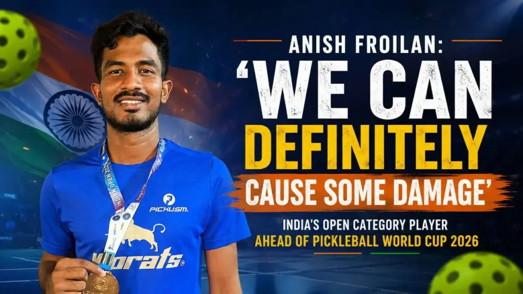 India can cause damage at Pickleball World Cup, says Anish Froilan