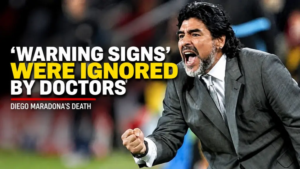 Warning signs ignored before Maradona's death, trial hears