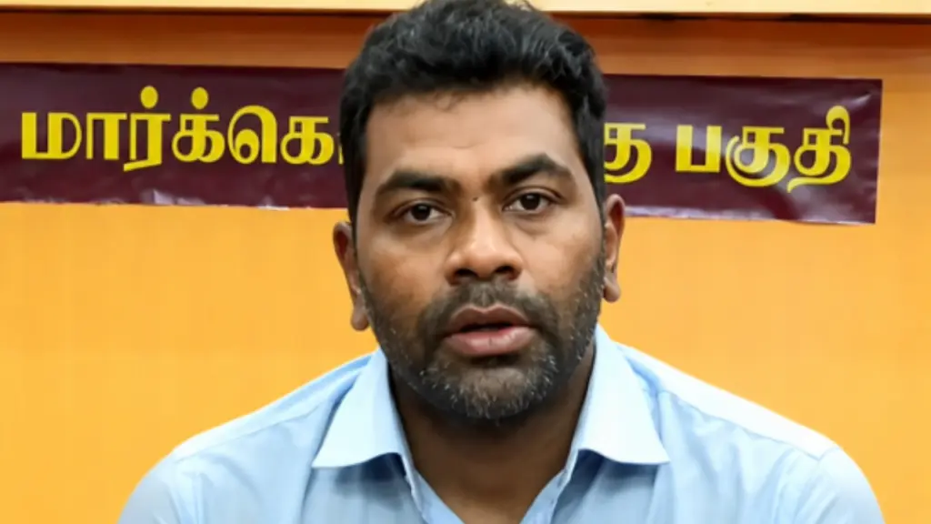 TVK's Aadhav Arjuna pitches for PM from Tamil Nadu