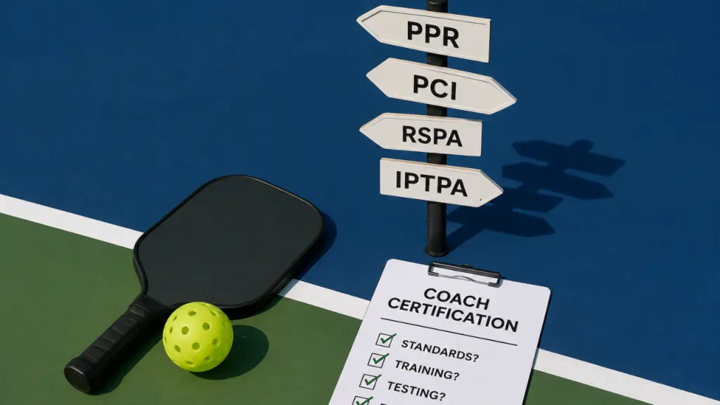 Pickleball coaching certification gaps, new DUPR Coach rating