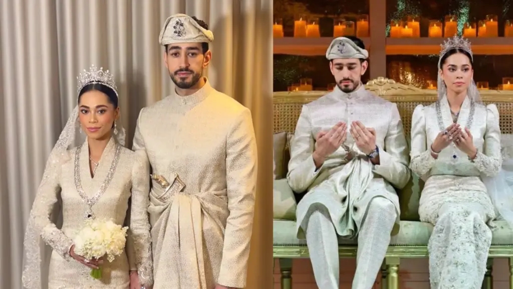 Malaysian princess marries British racing driver