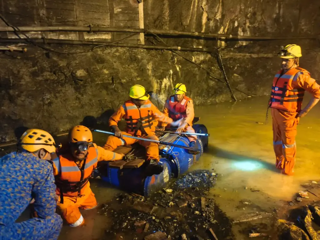 Seven dead, three missing after water, debris flood Uttarakhand tunnel