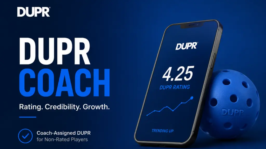 Pickleball coaching certification gaps, new DUPR Coach rating