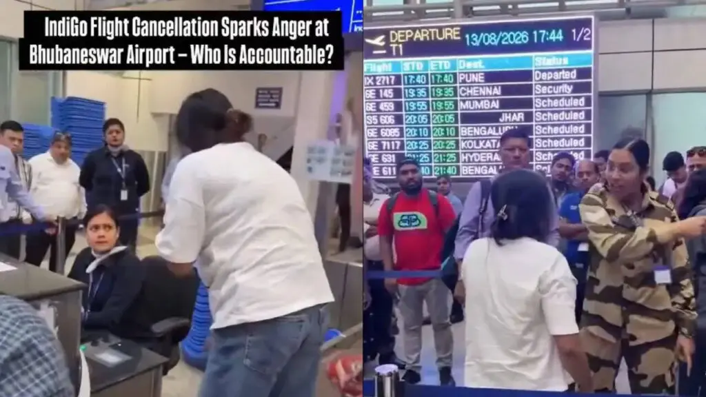 Woman damages airport property worth Rs 49,000 after IndiGo cancellation