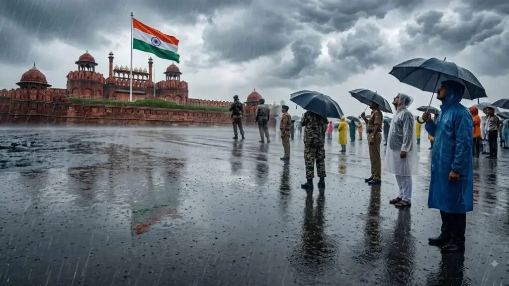IMD predicts light rain on Independence Day at Red Fort