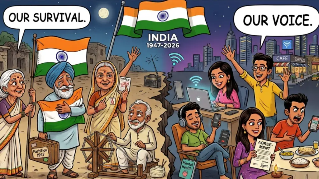 India’s azadi debate spans sacrifice, choice and scientific temper
