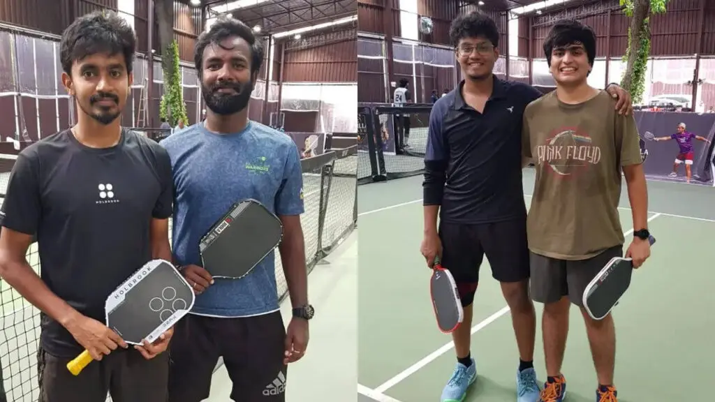 Gowtham, Stephen Raj Win Pickleball Doubles Title in Chennai
