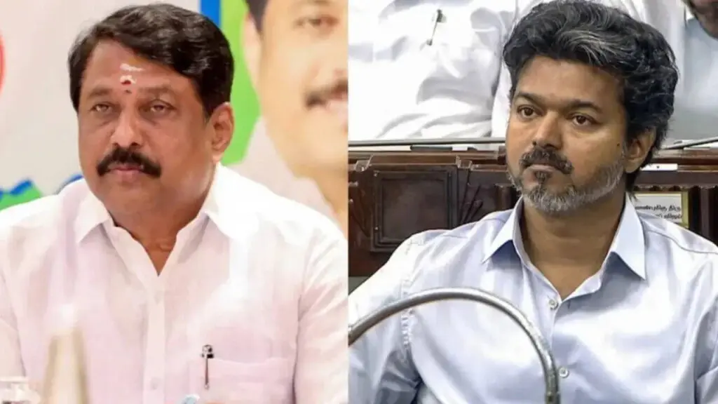 Tamil Nadu BJP chief's remark on CM Vijay sparks row