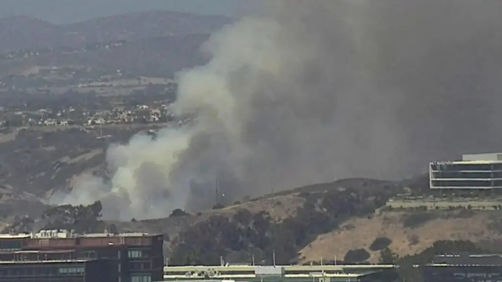 San Diego wildfire grows to 130 acres, evacuation orders issued