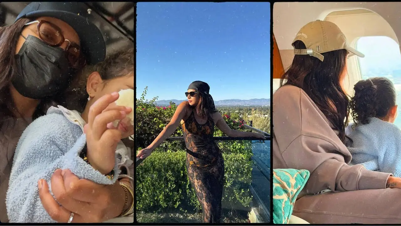 Priyanka Chopra shares family moments with Nick and Malti Marie
