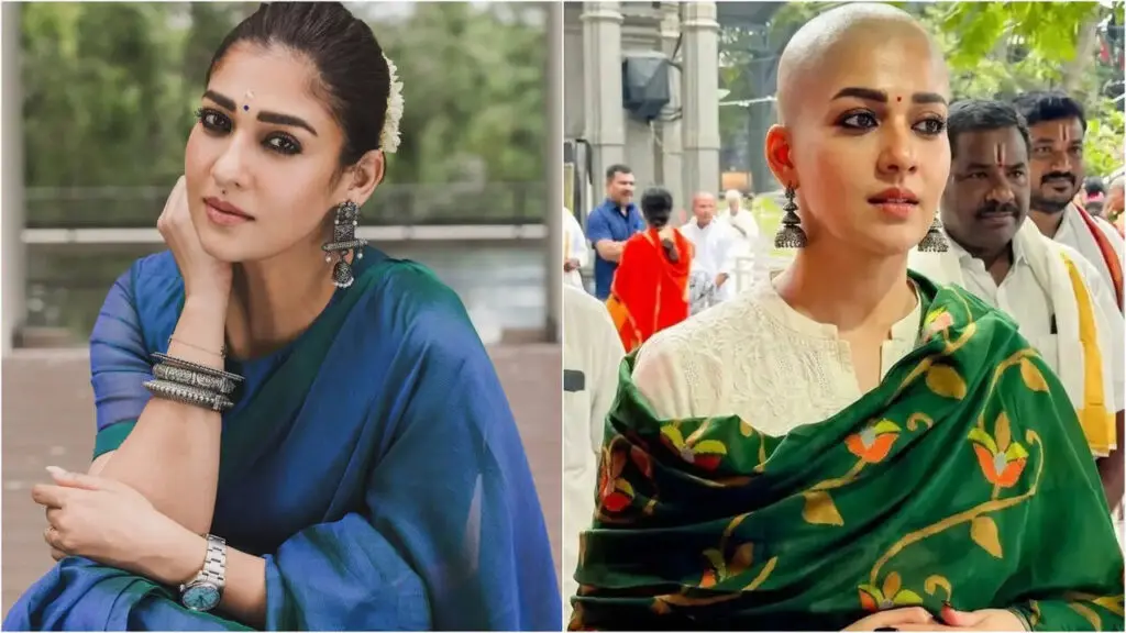 Fact-check: Nayanthara bald temple photo is AI-generated