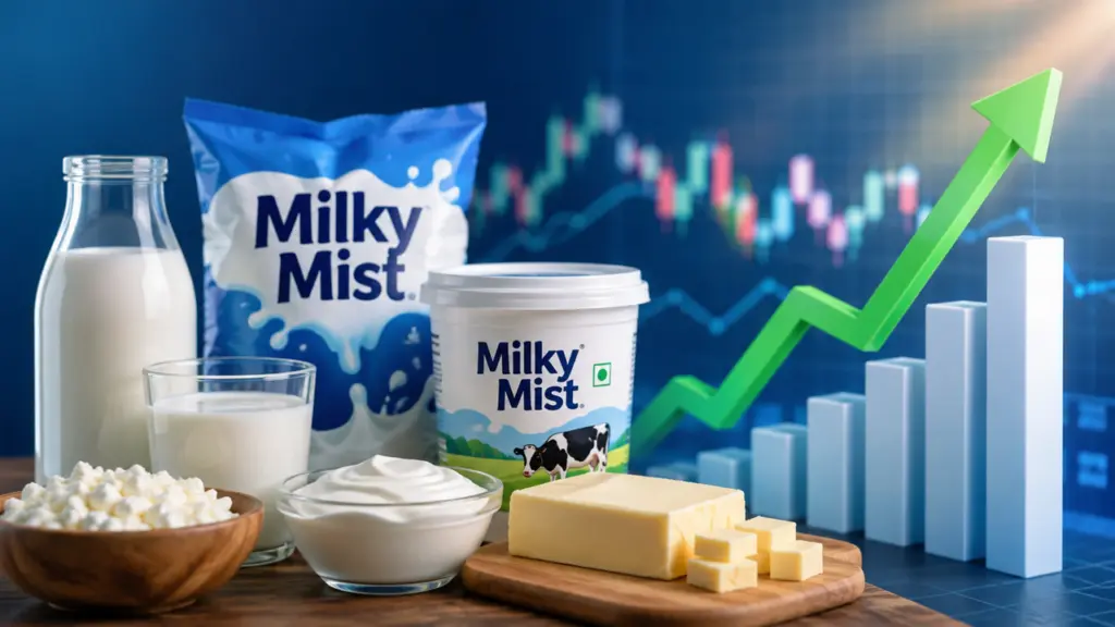 Milky Mist debuts at 18% premium on NSE, BSE