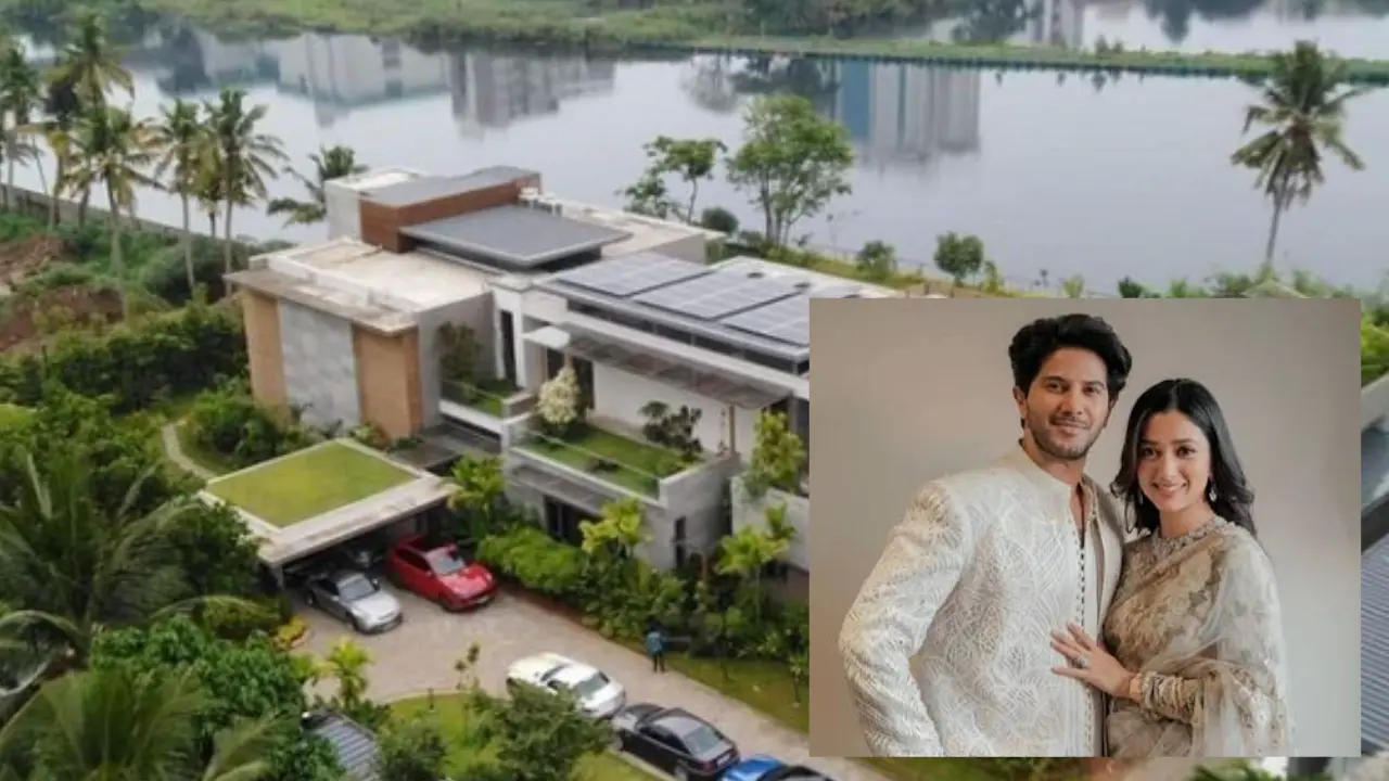 Dulquer Salmaan's lakeside Kochi home designed by wife Amal