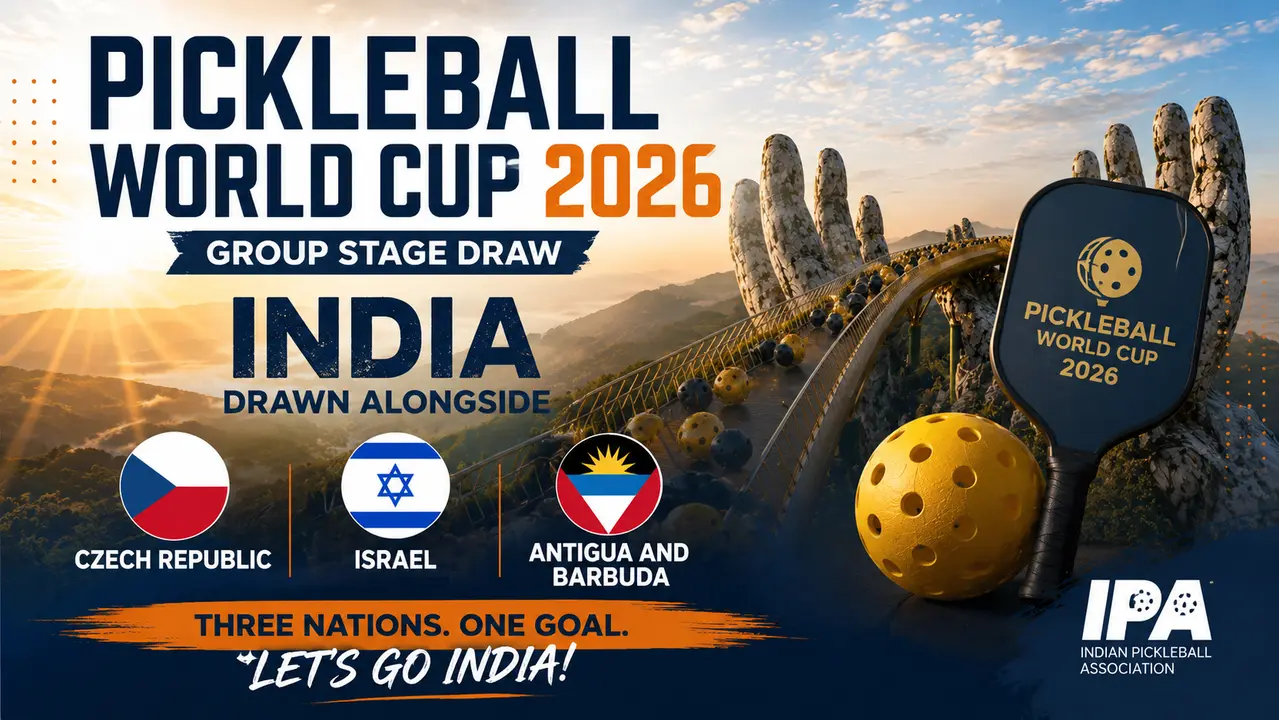 India drawn with Czech Republic, Israel at Pickleball World Cup
