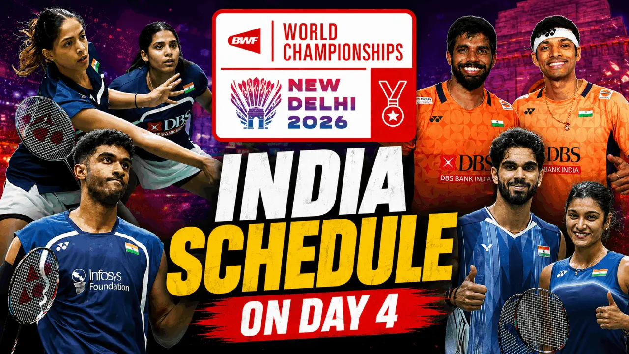 Five Indian medal hopes in action at BWF Worlds Day 4