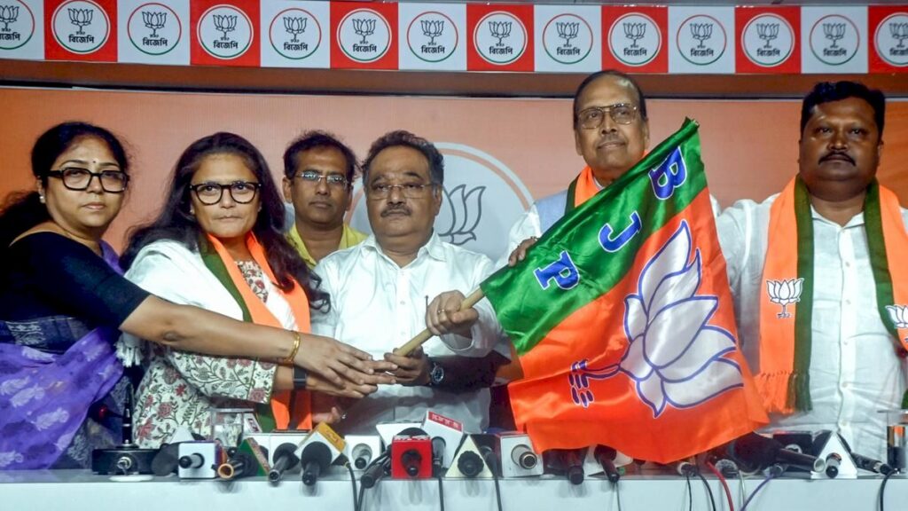 Bengal BJP faces backlash over former Trinamool leaders’ induction