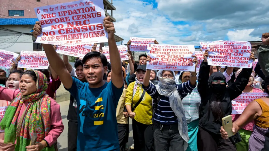 Manipur defers census training as NRC demand protests grow