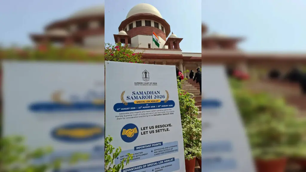 SC begins three-day Special Lok Adalat to settle 45,000 cases