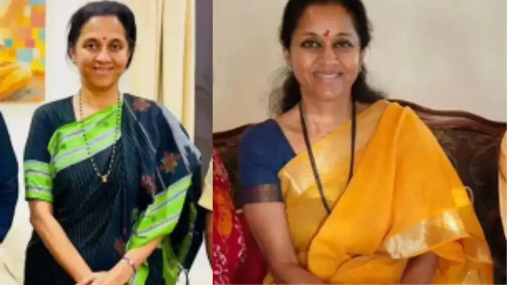 Supriya Sule's fitness secrets cycling in saree go viral