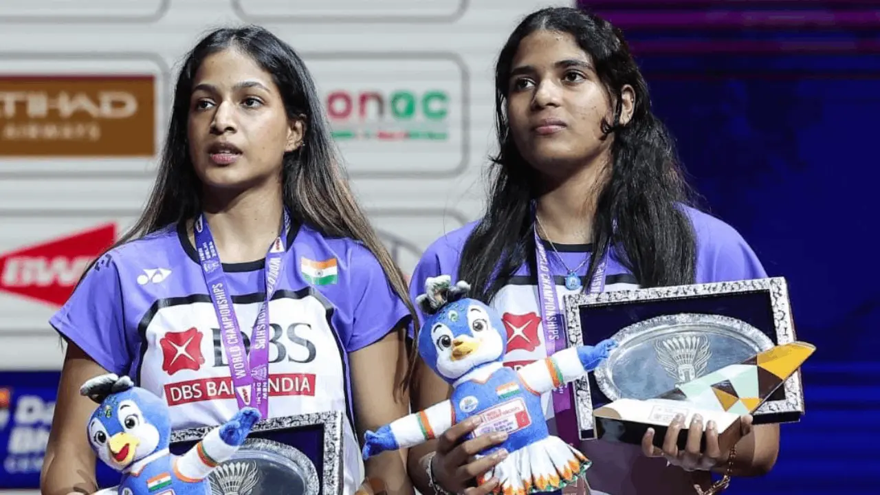 Treesa-Gayatri secure historic World Championships bronze in Delhi