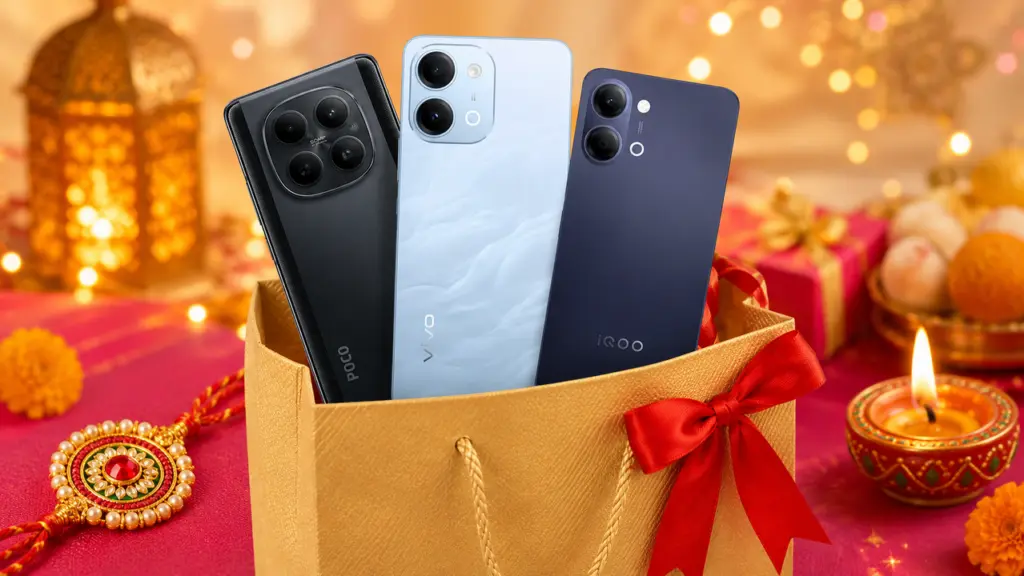 5 best smartphones under Rs 25,000 for Raksha Bandhan 2026