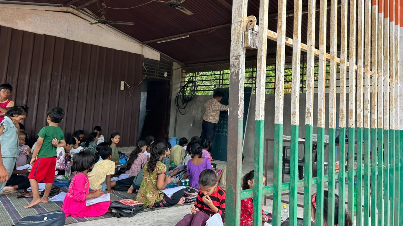 Jaipur government school operates in 'cage', syringes found on site