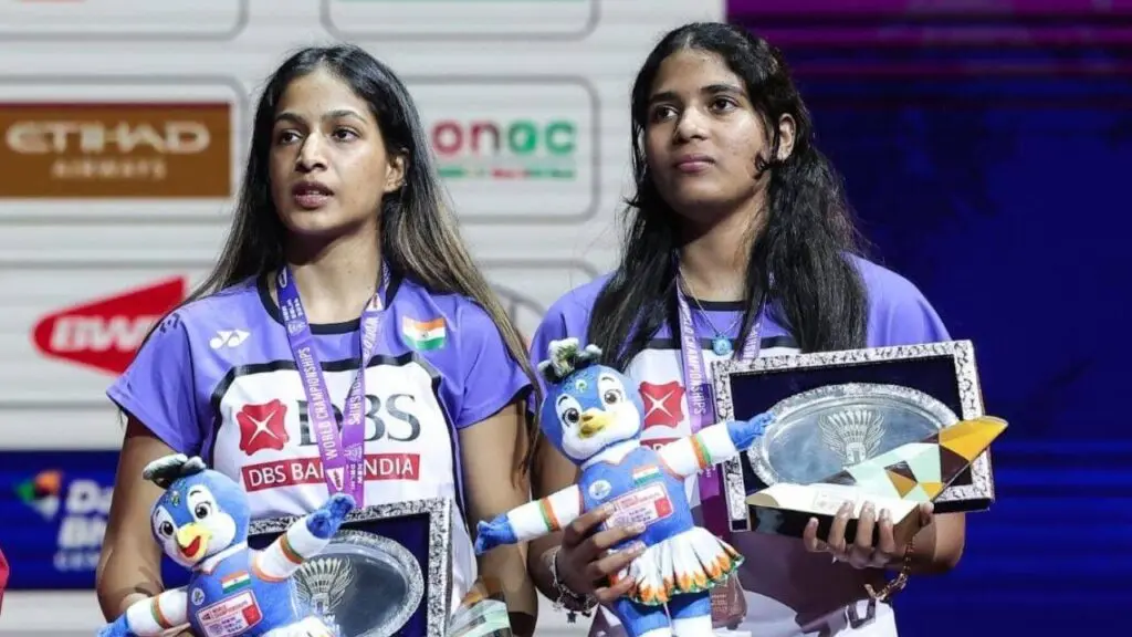 Treesa Jolly, Gayatri Gopichand jump 12 spots to World No. 27