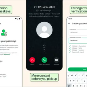 WhatsApp adds passkeys, stronger two-step verification to fight scams