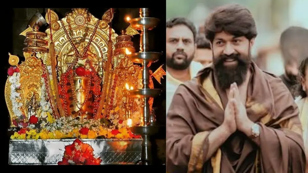 Yash visits Dharmasthala temple before Toxic release