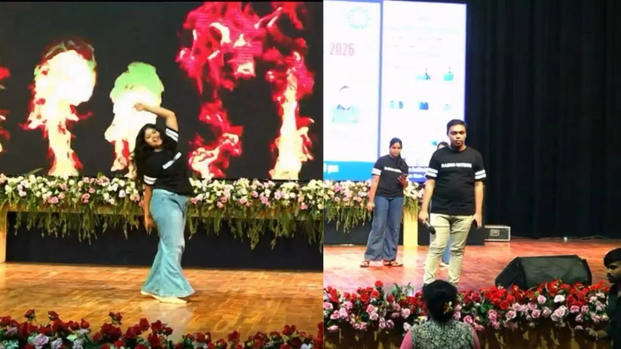 NIT Durgapur professor stops students' Chikni Chameli dance