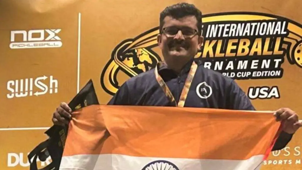 Physician Nilesh Desai to play Pickleball World Cup for India