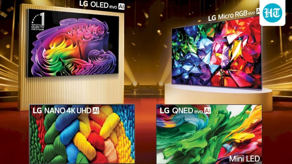LG and Sony unveil 115-inch flagship TVs in India