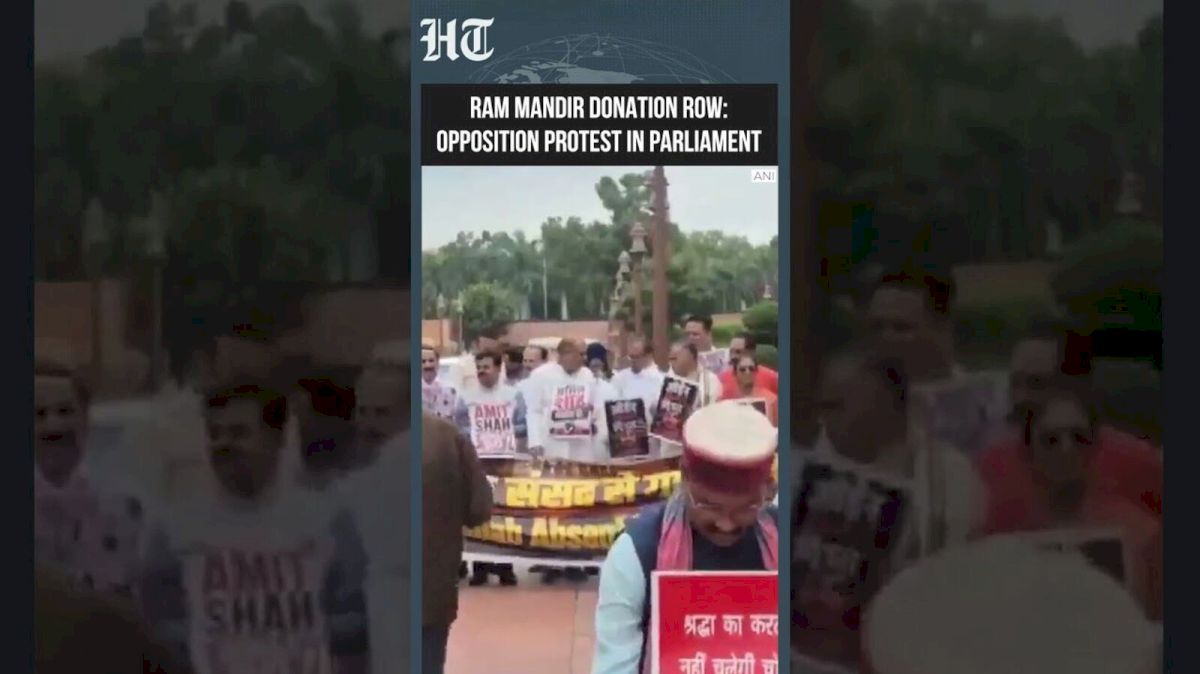 Parliament adjourned as Opposition seeks Amit Shah’s statement