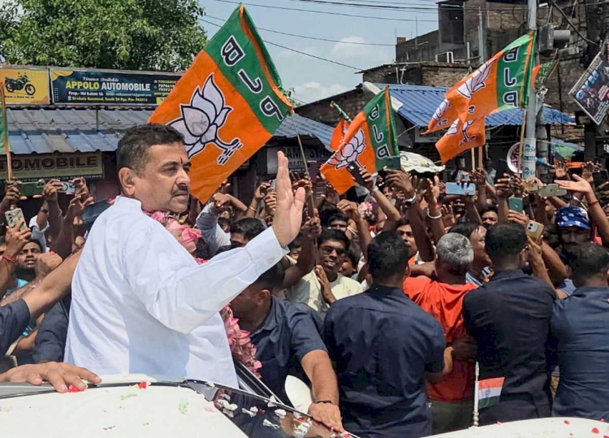 BJP wins Falta repoll by over one lakh votes