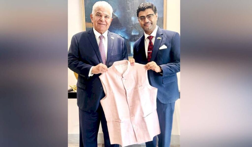Indian envoy meets Panama president to deepen bilateral ties
