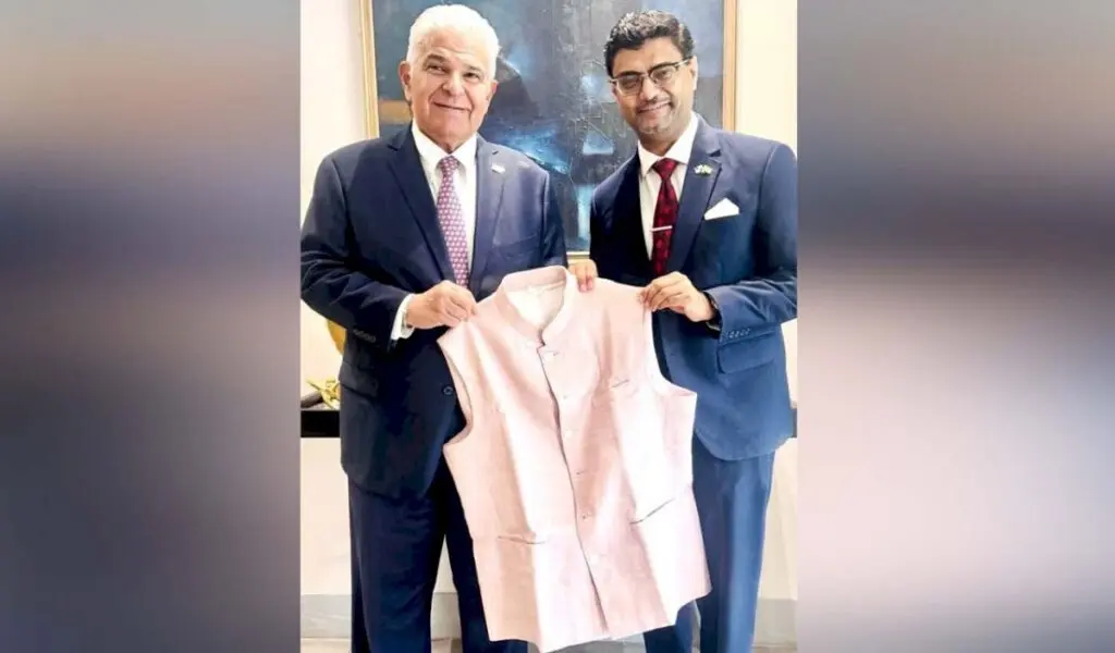 Indian envoy meets Panama president to deepen bilateral ties