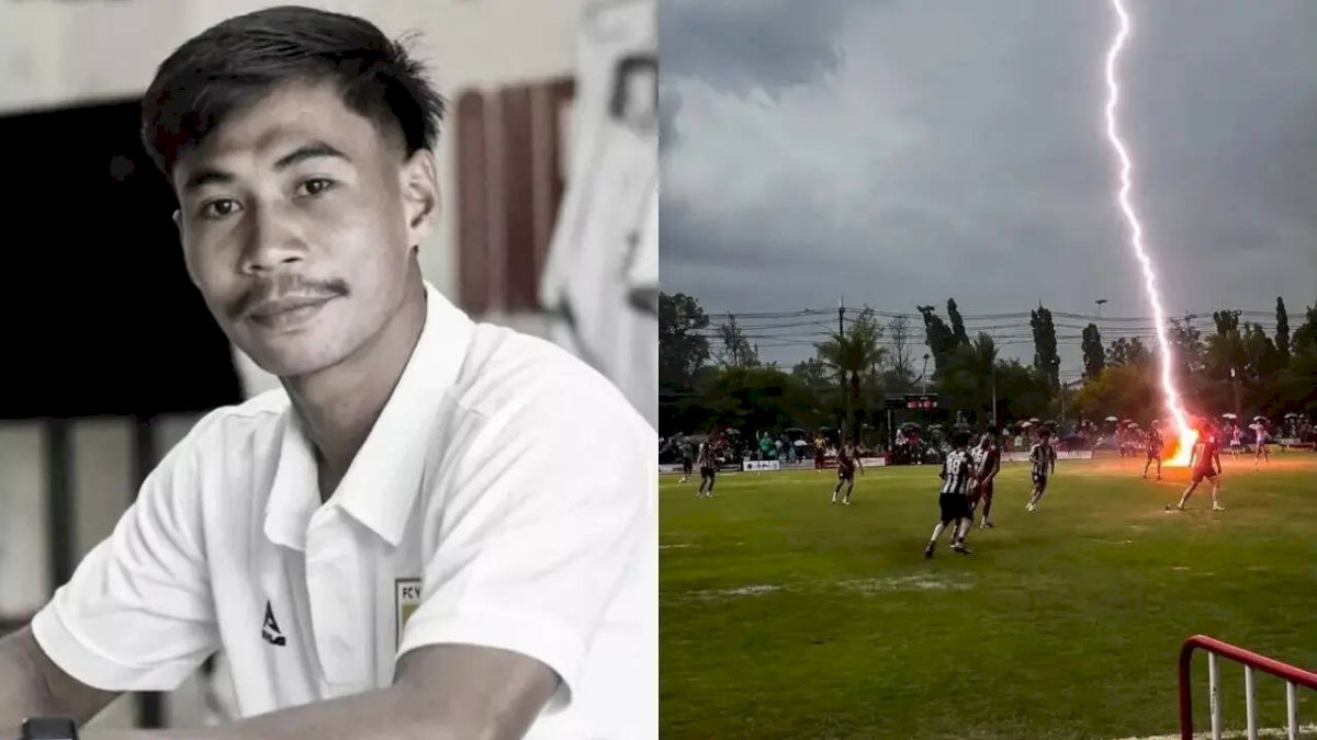 Thai Footballer Dies After Lightning Strike During Match