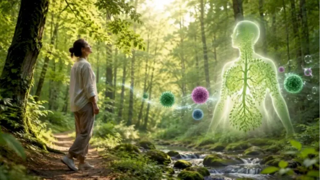 Forest Bathing May Support Immunity, But Does Not Treat Cancer