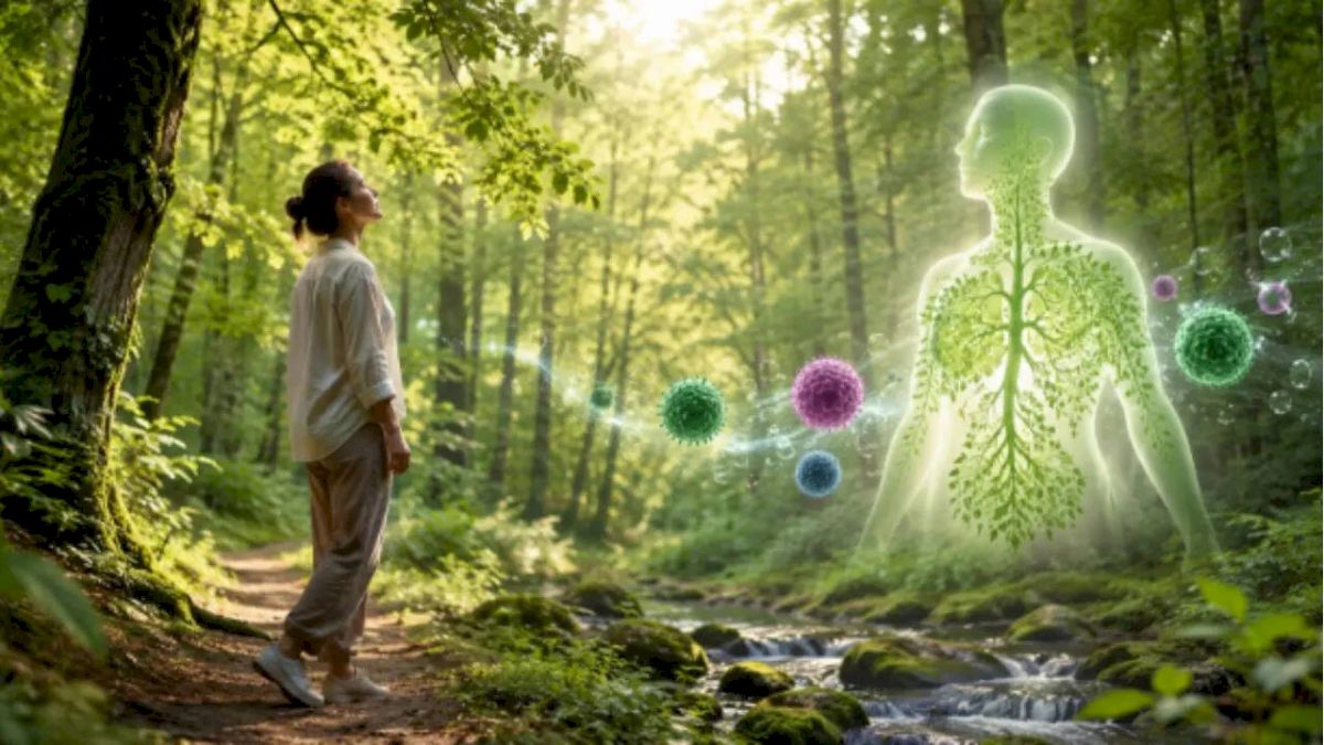 Forest Bathing May Support Immunity, But Does Not Treat Cancer