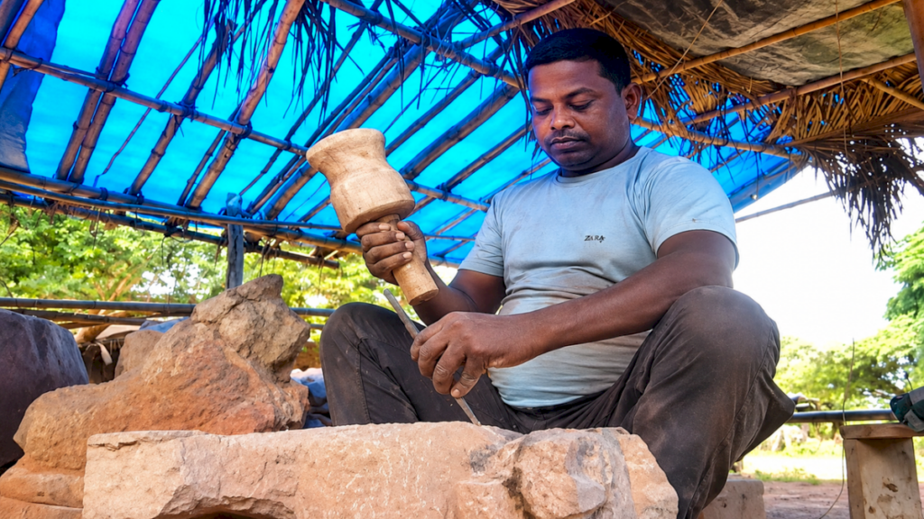 Stone shortage threatens Khordha’s traditional sculptors