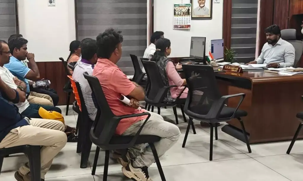 Nellore NMC commissioner reviews Amaravati Championship-2026