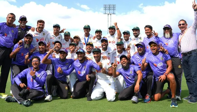 Bangladesh stun Australia with historic nine-wicket Test win in Darwin