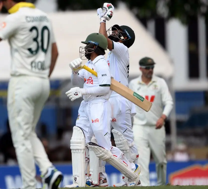 Bangladesh stun Australia with historic nine-wicket Test win in Darwin