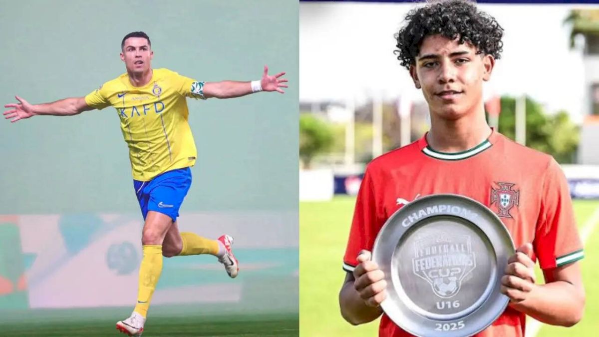 Ronaldo Backs Son to Surpass Him, Says Hunger Is the Test