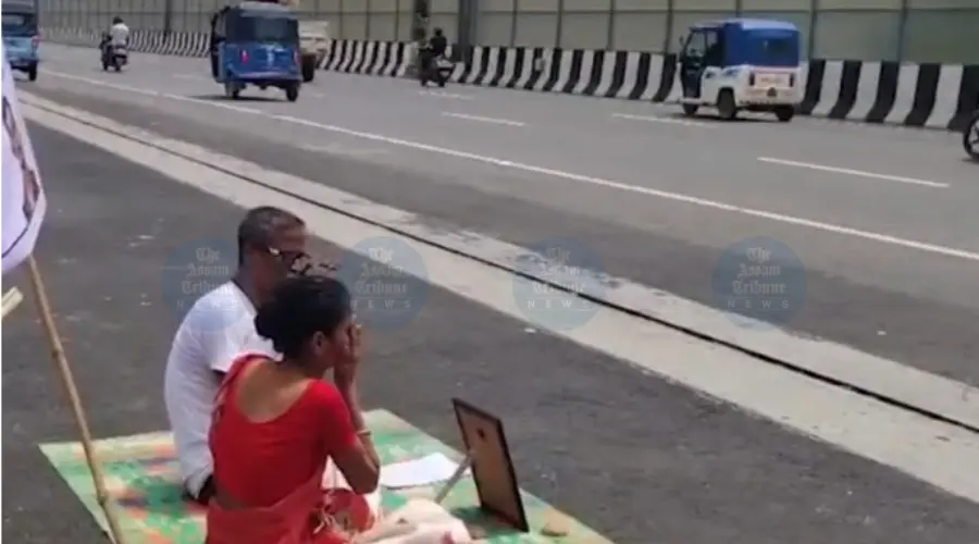 Guwahati couple detained after hunger strike for missing son