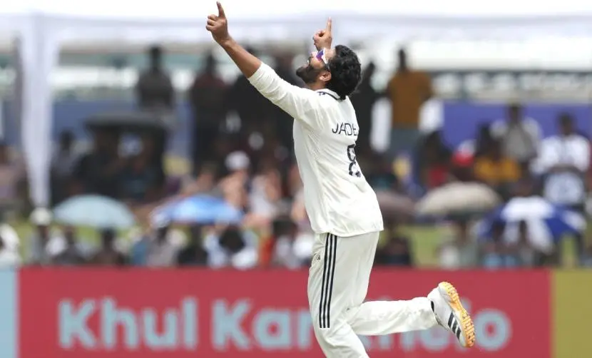 Jadeja becomes fourth player to score 4,000 runs and take 350 Test wickets
