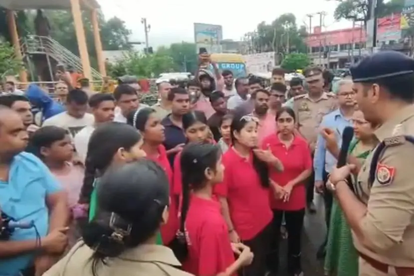 Gen Alpha students protest over poor government school infrastructure across India